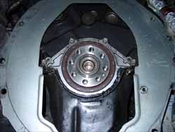 Rear main seal and backing plate