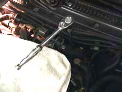 wrench on drivers O2 sensor